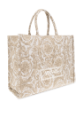 Versace cream ‘Athena Large’ shopper bag