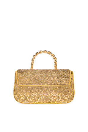 Versace Bolso de mano con cristales brillantes