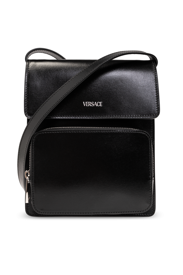Shoulder bag with logo od Versace