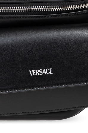 Versace Torba na pas z nadrukowanym logo