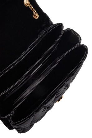 Versace Velvet shoulder bag `Kleio`