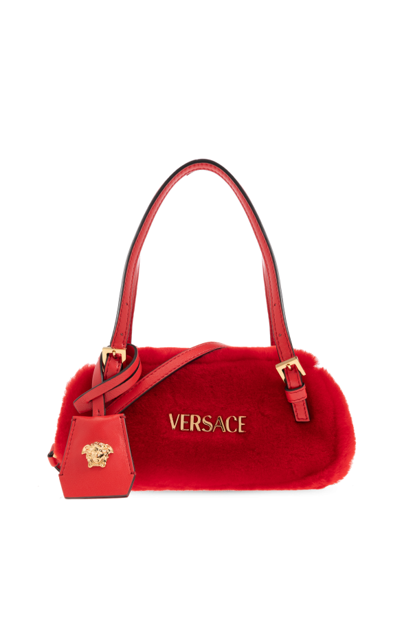 "Tag Bowling Min" handheld bag od Versace