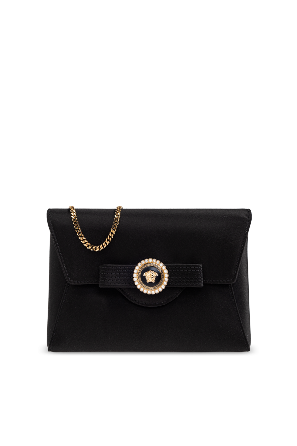 Versace Clutch with appliqué