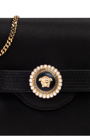 Versace Clutch with appliqué