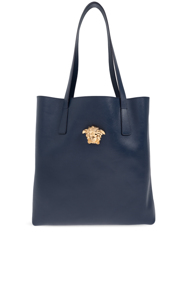 Leather 'shopper' bag od Versace