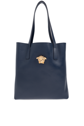 Leather 'shopper' bag