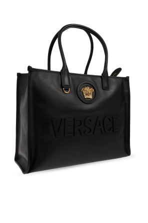 Versace Leather 'shopper' bag