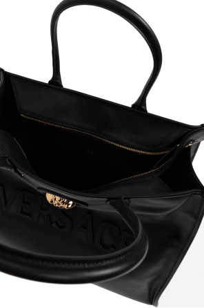 Versace Leather 'shopper' bag