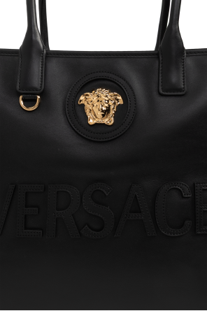 Versace Leather 'shopper' bag