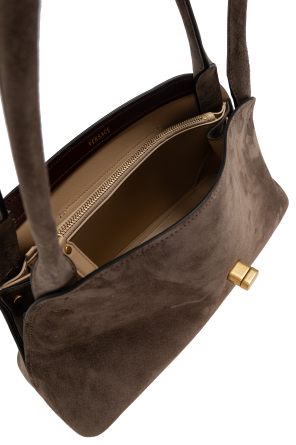 Versace "Vivian Small" suede bag