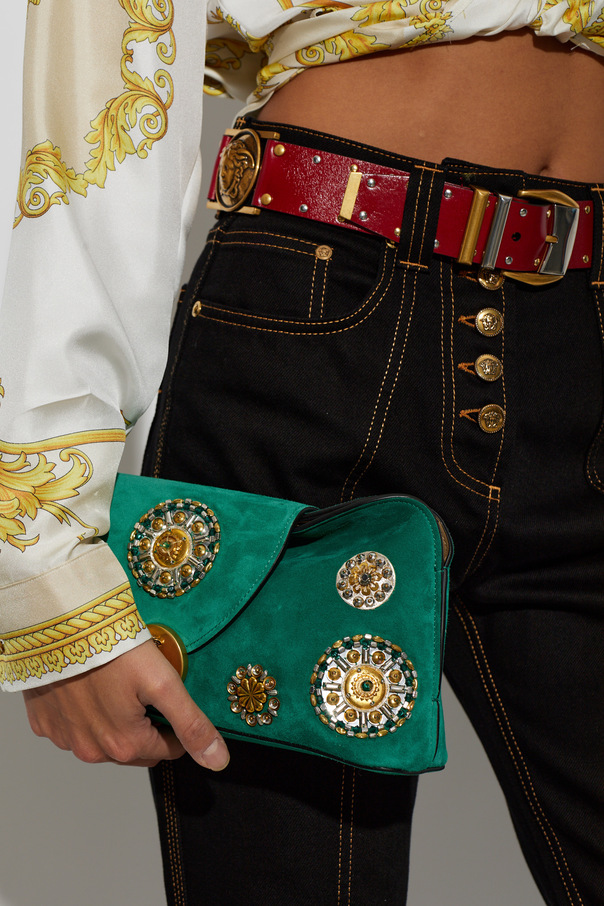 Versace Suede bag "Vivian"