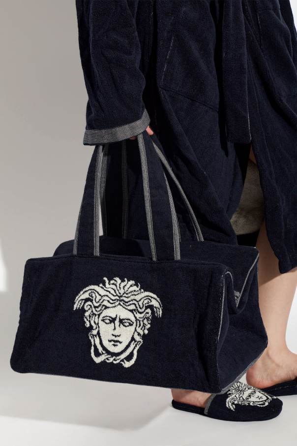 Versace Home Turnbeutel aus Baumwolle vom Typ „Frottee“
