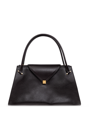 Leather tote bag ‘Severine’