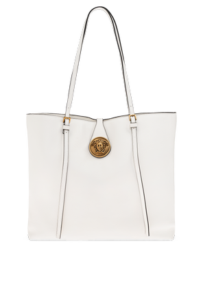Bolso de piel con cabeza de Medusa