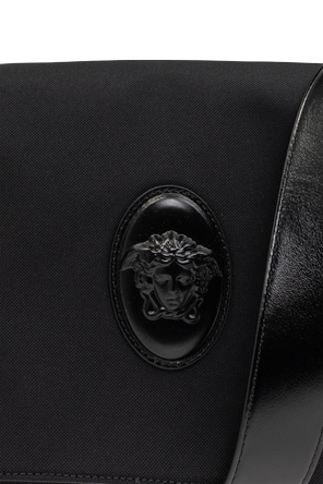 Versace Чанта за носене през рамо ‘Lou’ с пришита глава ‘Медуза’