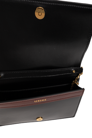 Versace Leder Tasche mit Medusenkopf