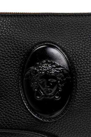 Versace Clutch ‘Lou’ com cabeça de ‘Medusa’ cosida