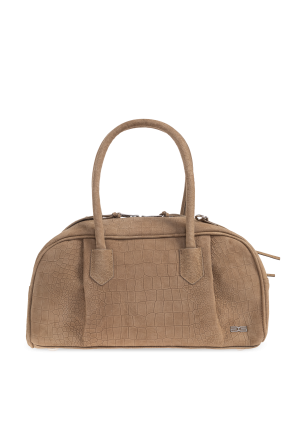 Bolso de mano de ante "Gzalex"