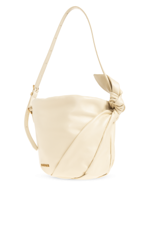 Leather shoulder bag