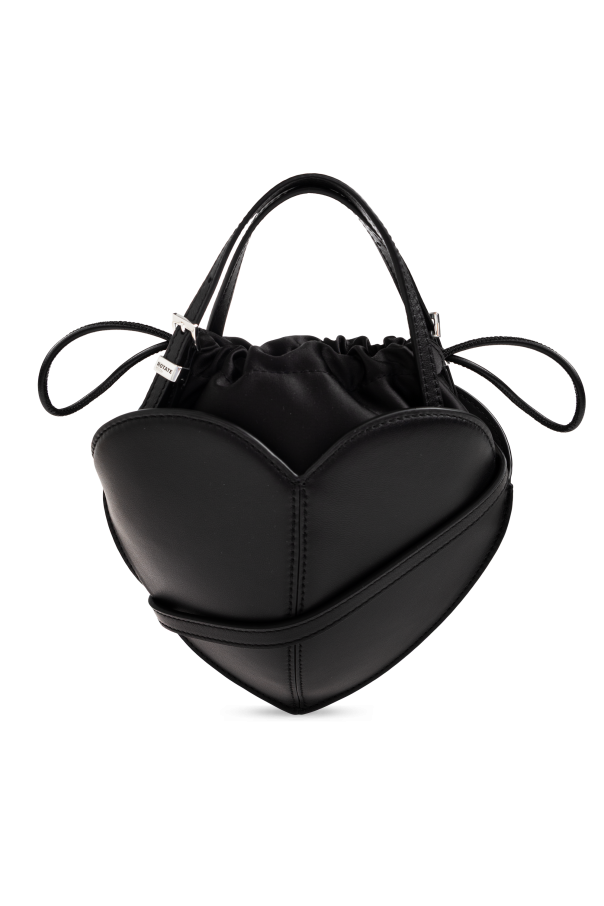 Leather heart-shaped bag od ROTATE