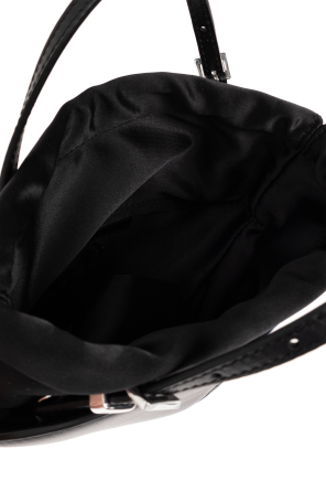 ROTATE Leather heart-shaped bag