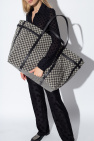 MISBHV BLACK Patterned traveler bag