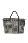 MISBHV BLACK Patterned traveler bag