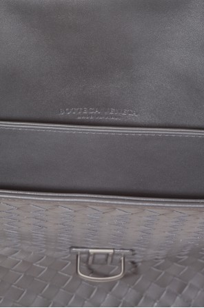 Bottega Veneta Large Grey Intrecciato Briefcase