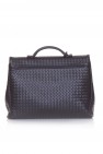 Bottega Veneta BROWN Large Brown Intrecciato Briefcase