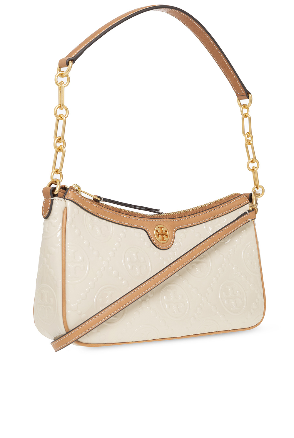 Cream 'T Monogram Mini' shoulder bag Tory Burch - Vitkac HK