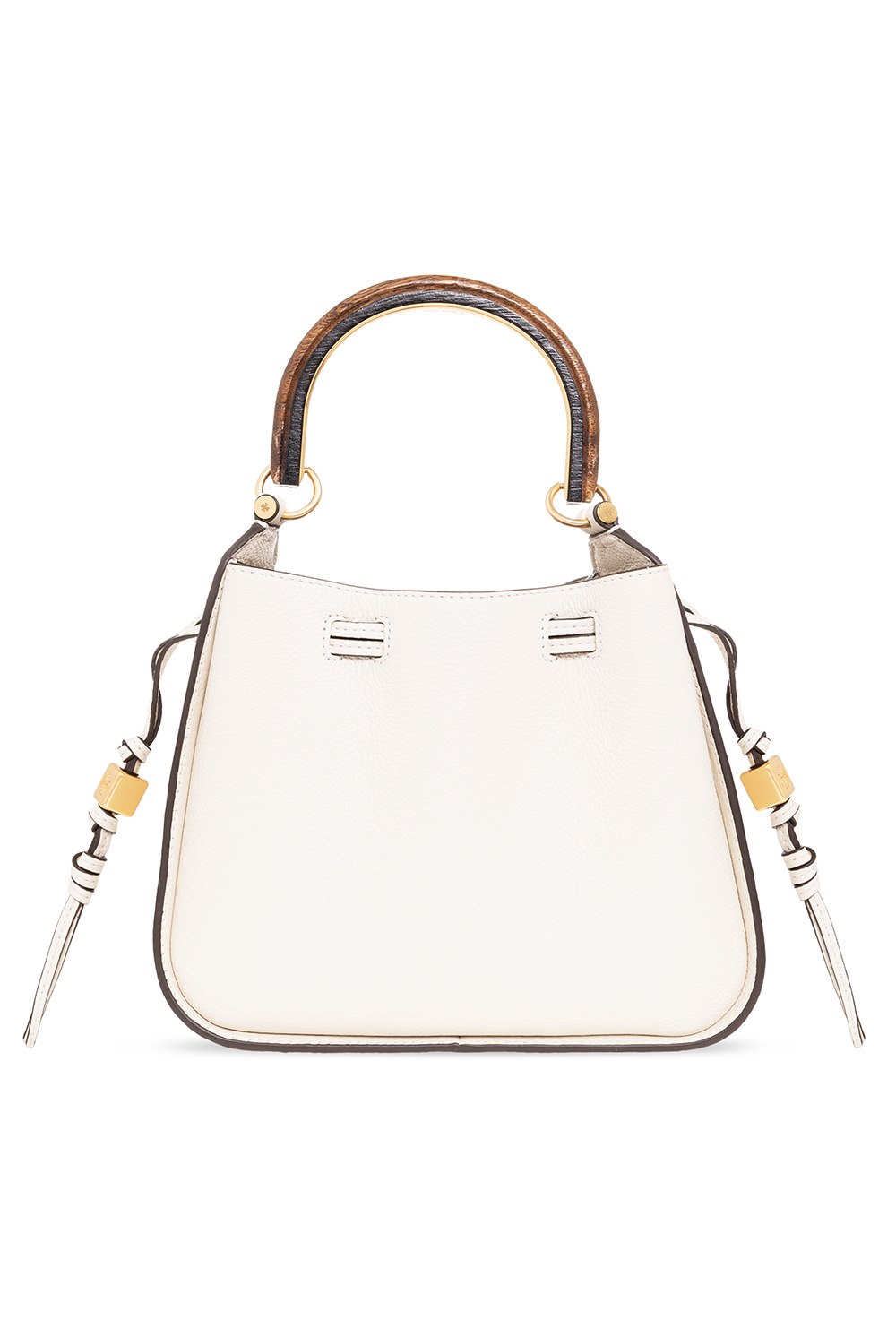 Cream 'Mon Tresor Mini' bucket bag Fendi - Vitkac HK