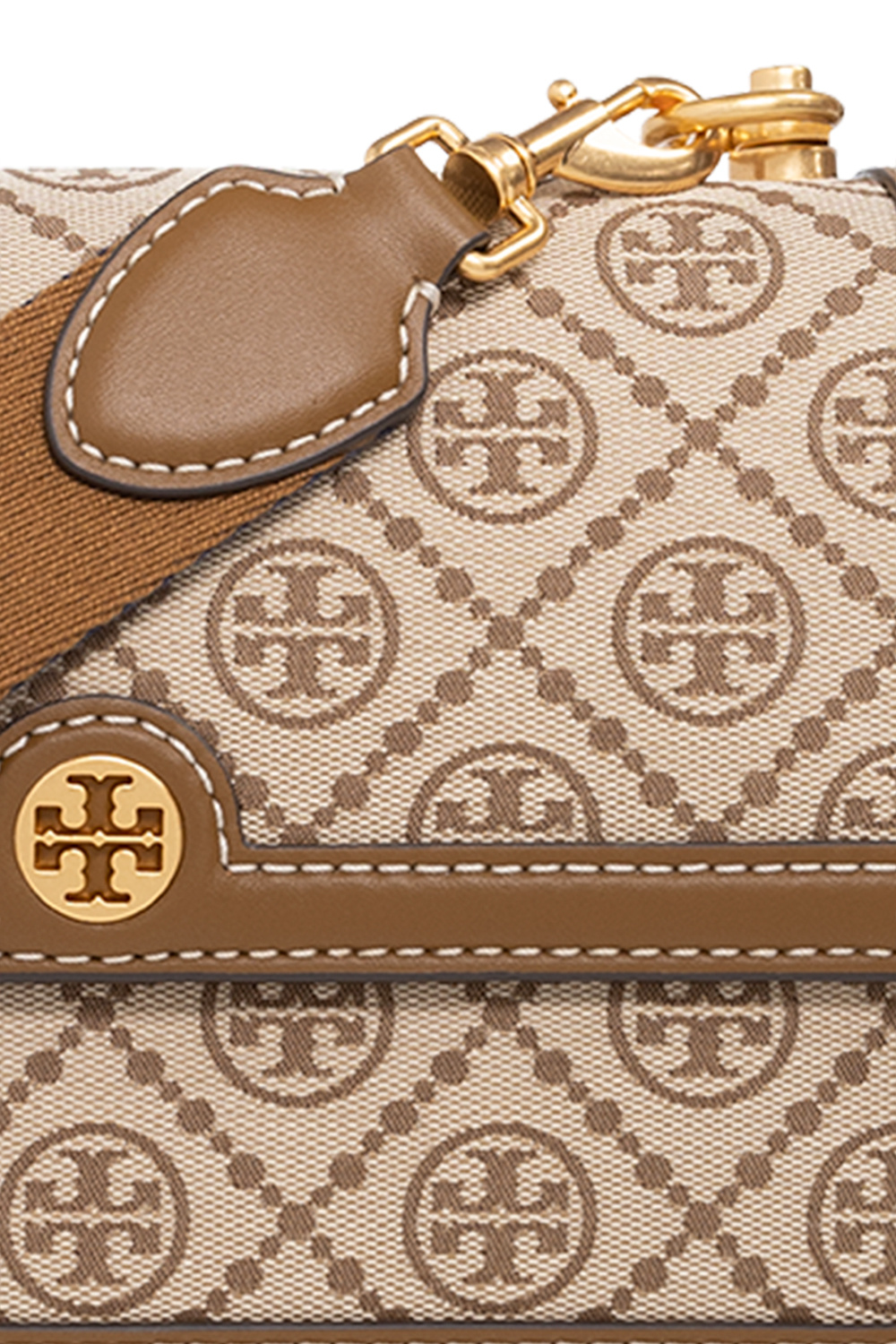 Tory Burch ‘The T Monogram Small’ Intrecciato bag