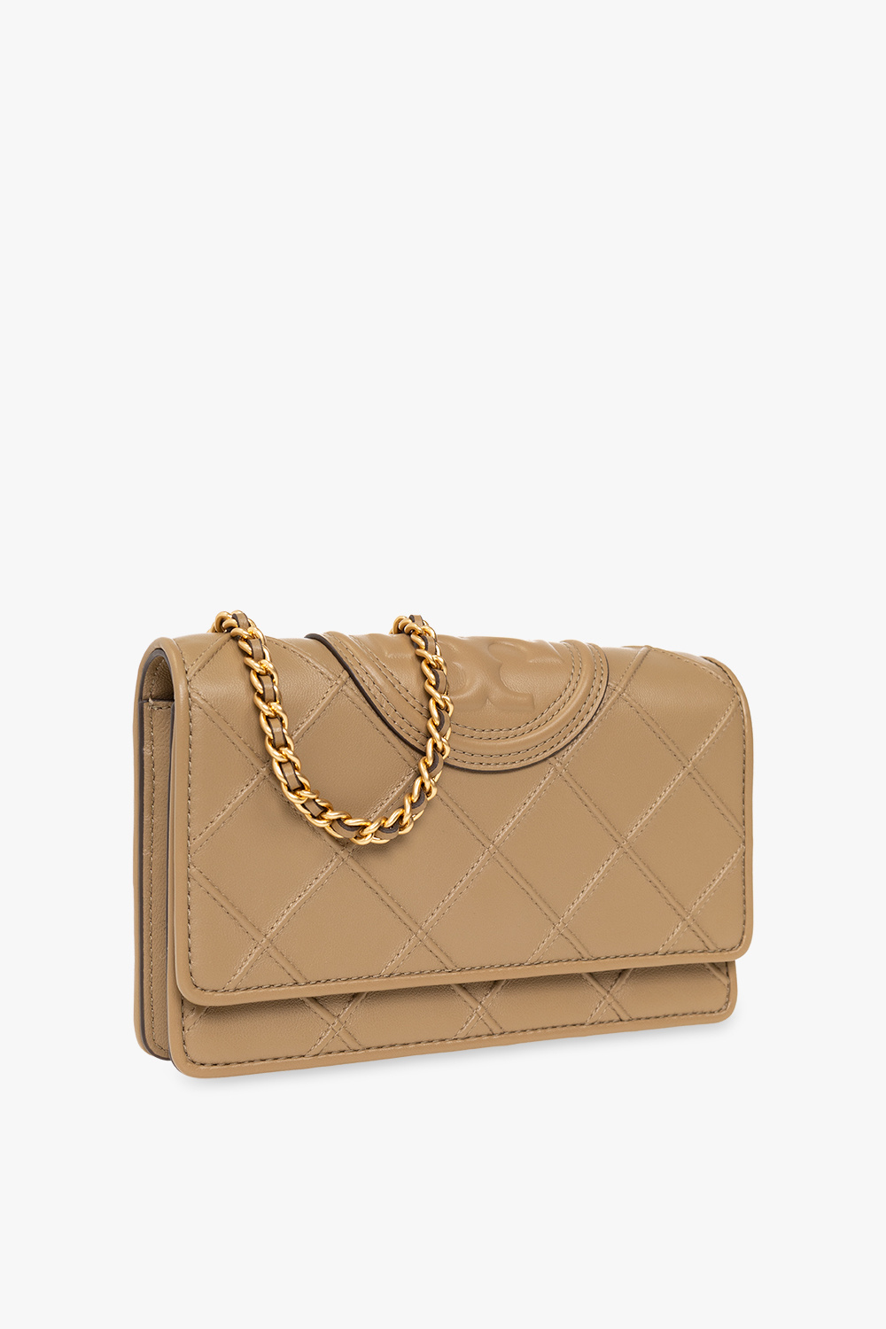 Tory Burch ‘Fleming’ wallet with chain