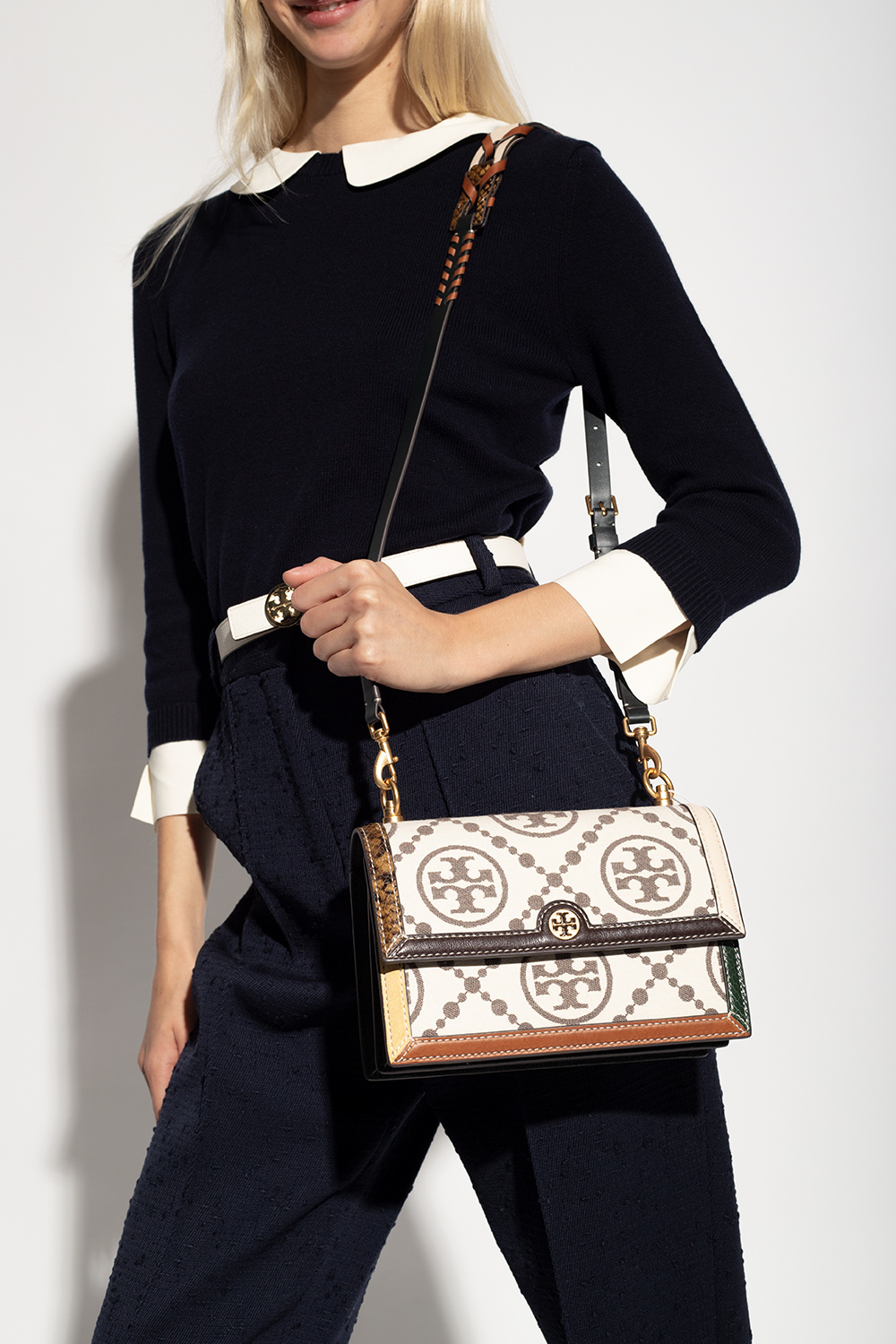 Tory Burch ‘T Monogram Mini’ shoulder bag