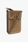 Tory Burch GREEN ‘Miller’ strapped phone holder