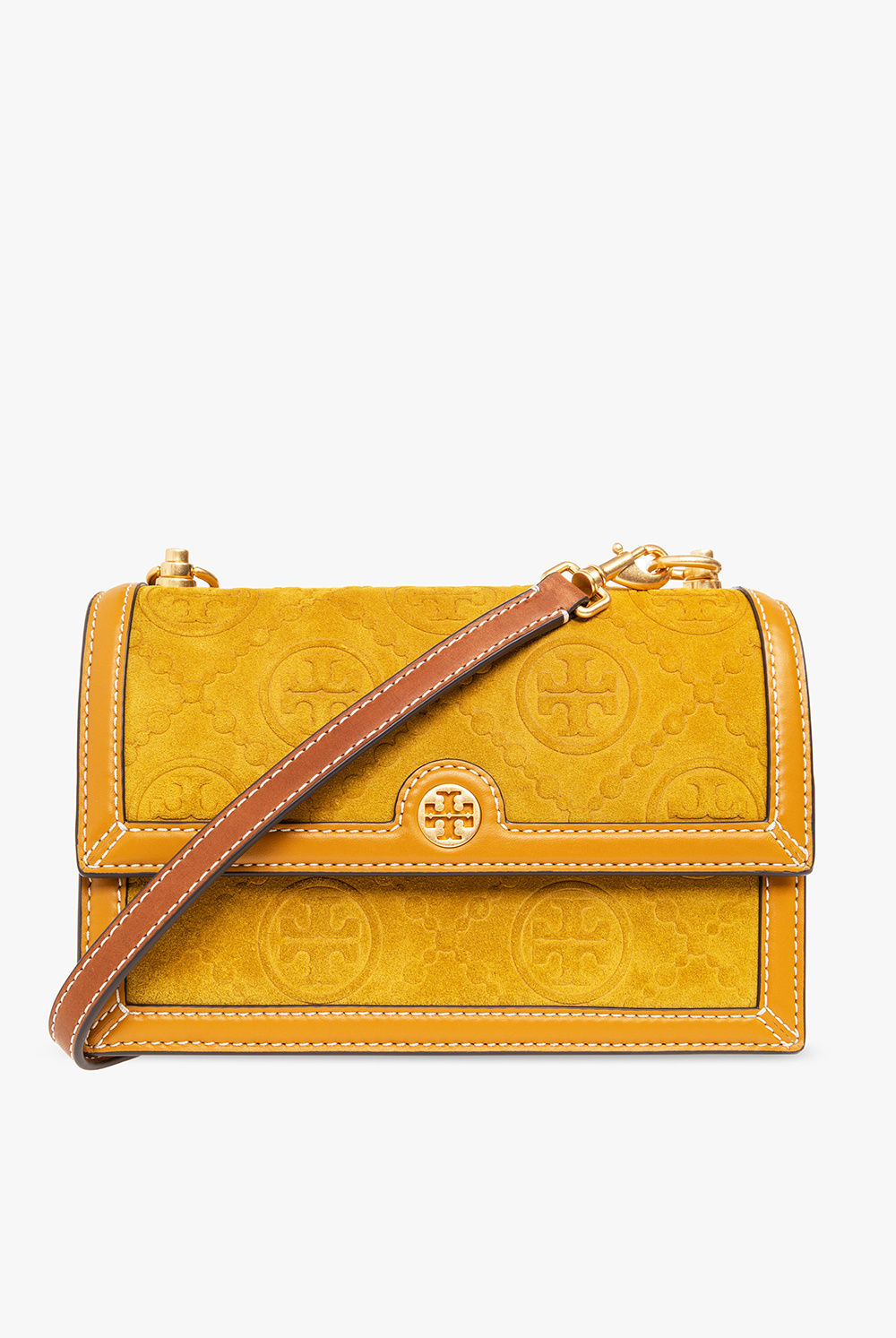 Tory Burch 'T Monogram' shoulder bag in suede