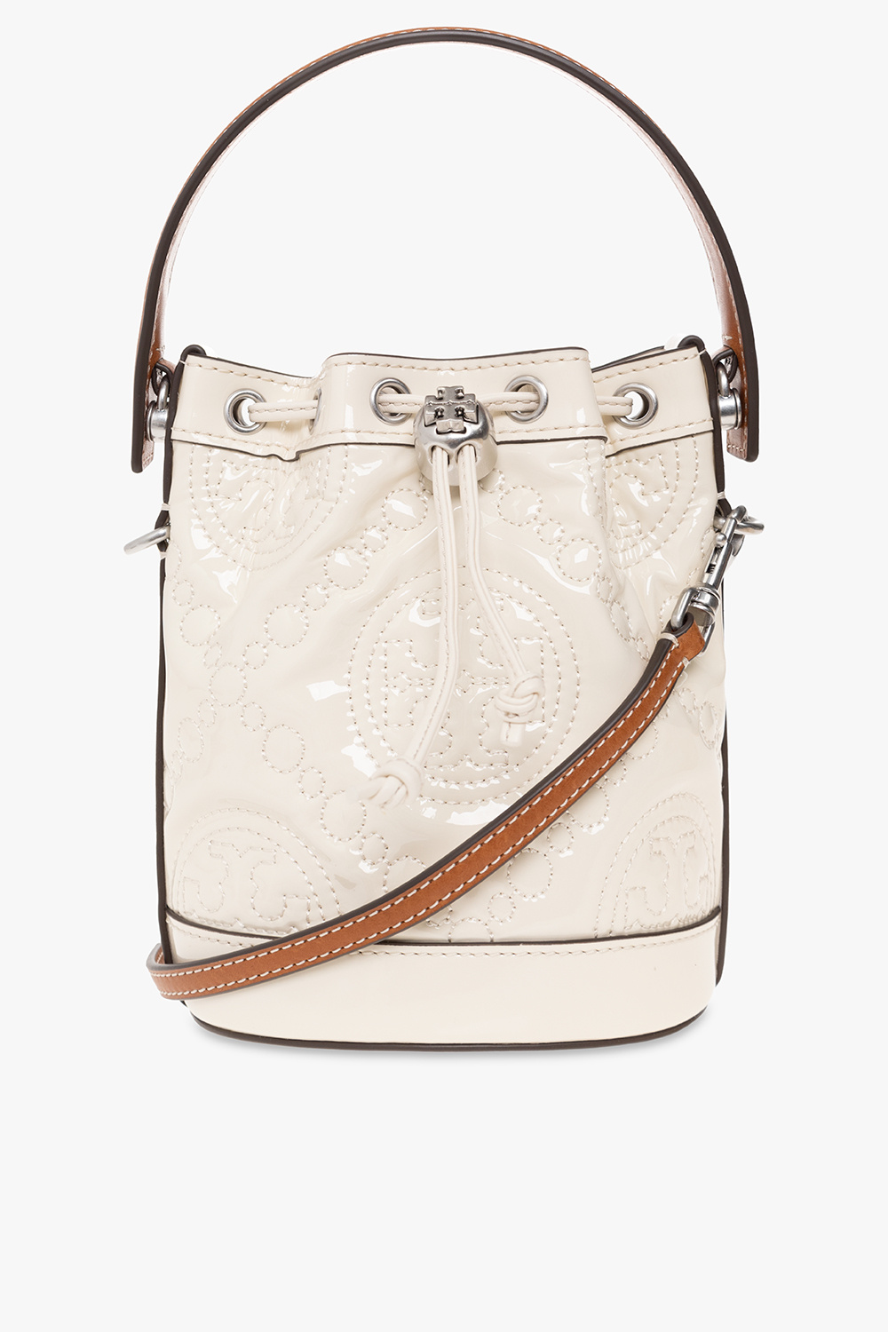 Tory Burch 'T Monogram Mini' bucket bag | Louis Vuitton Alize travel bag in  monogram canvas and natural leather | De-iceShops | Women's APE Bags