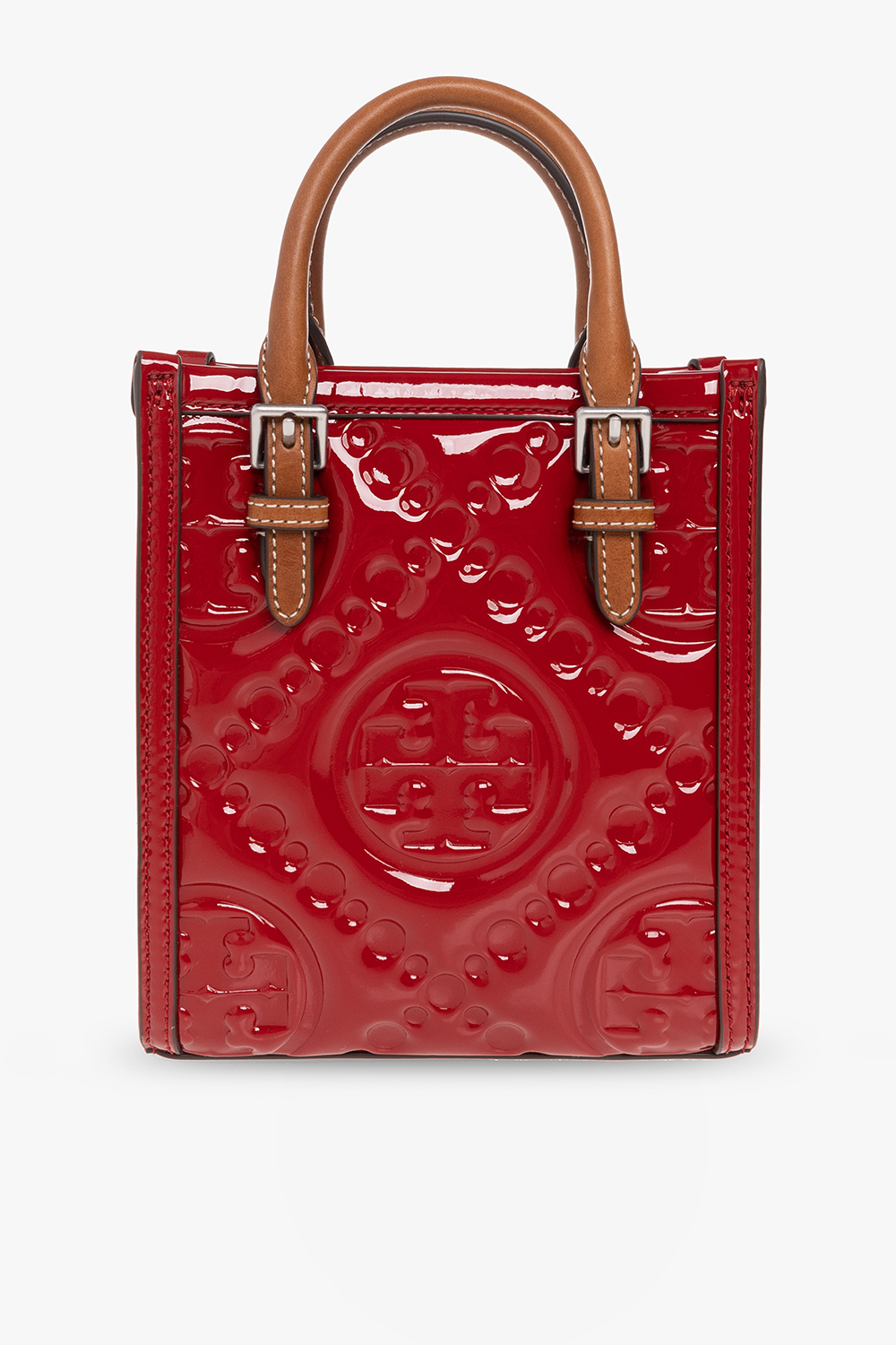 Tory Burch ‘T Monogram Puffy Mini’ glossy shoulder bag