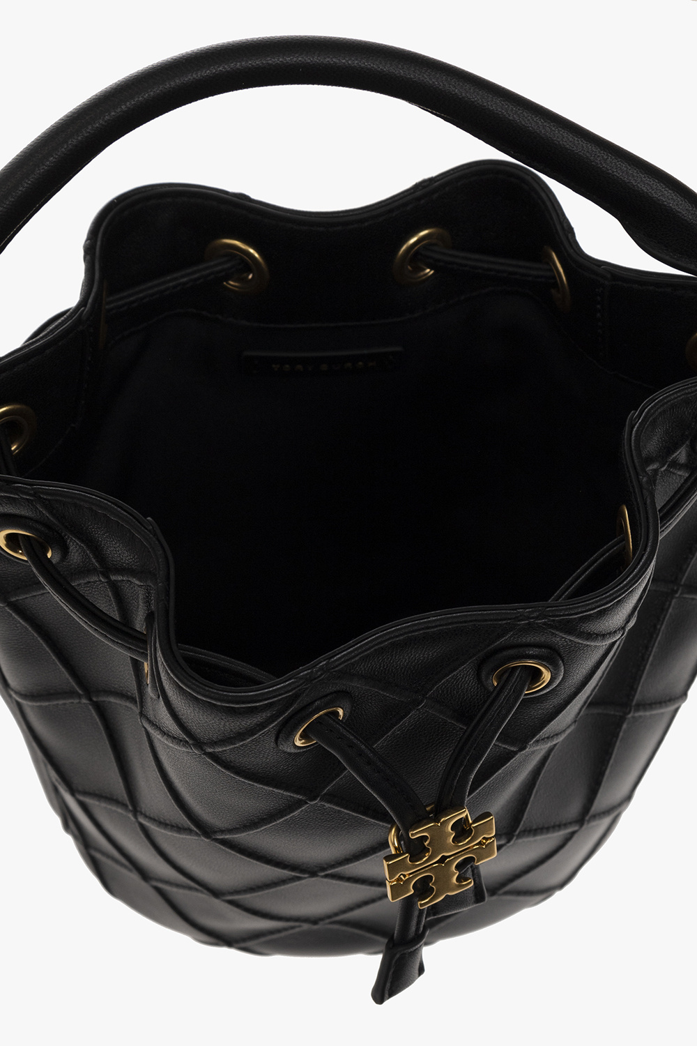 Tory Burch ‘Fleming Large’ Bucket Shoulder Bag Women's Cream | Vitkac