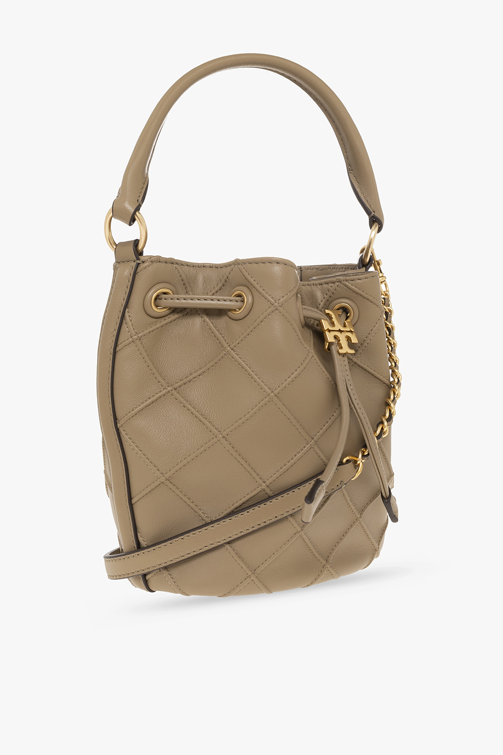 Tory Burch ‘Fleming Small’ bucket shoulder DRAGON bag