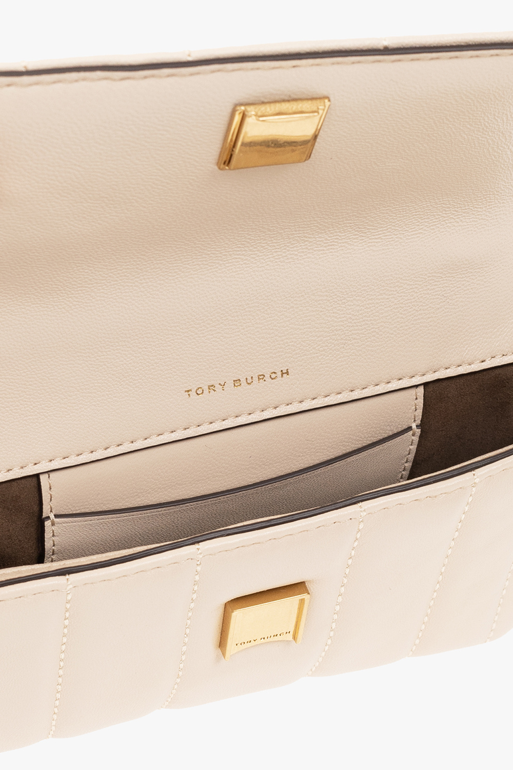 Tory Burch Kira Tweed Mini Top Handle Chain Wallet