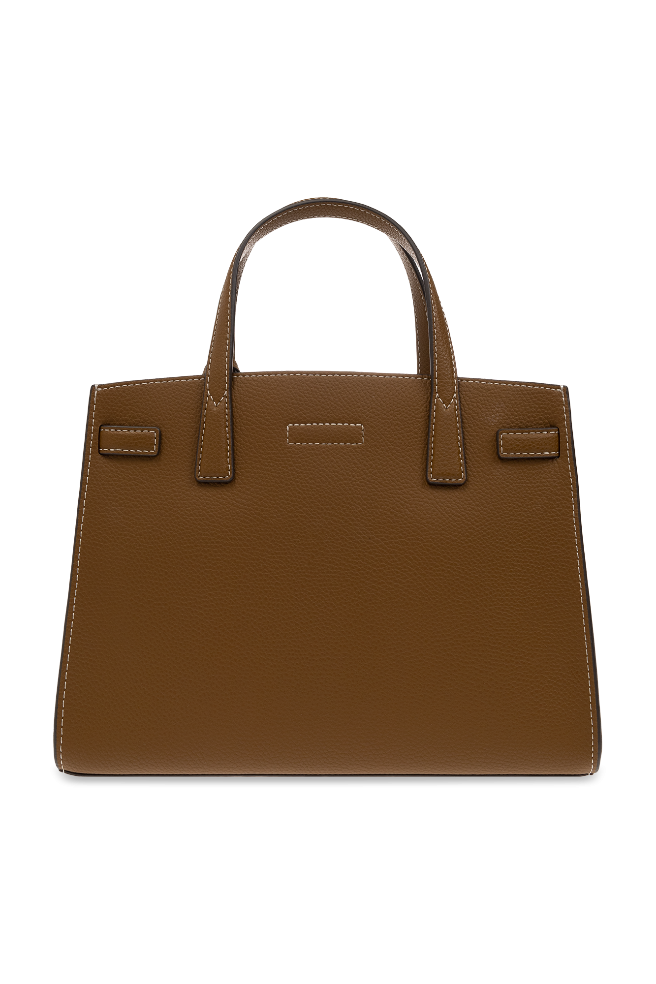 Tory Burch Robinson Mini Patent Leather Shoulder Bag in Orange
