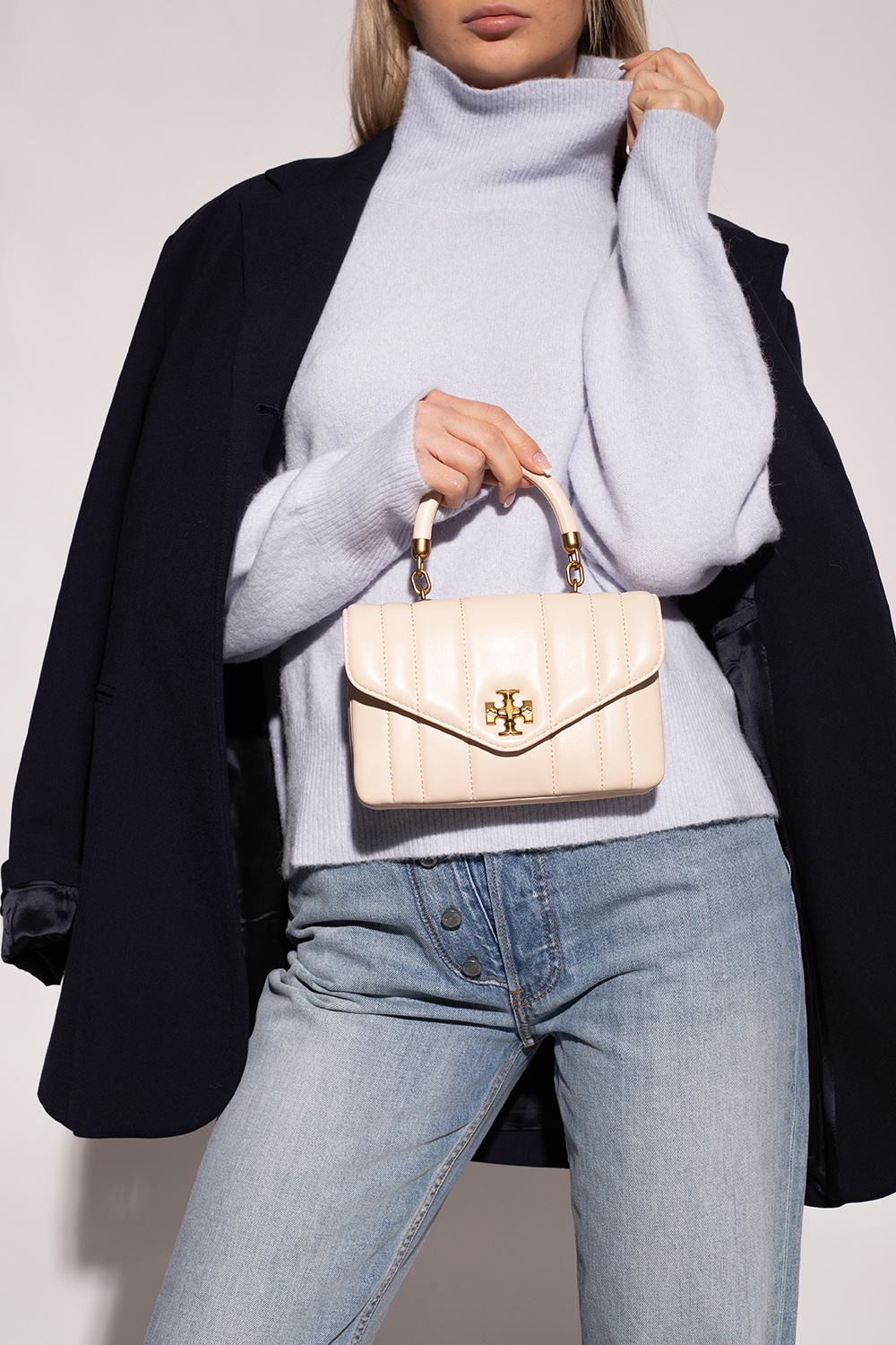 Women's Woven Leather 'kira' Mini Bag by Tory Burch