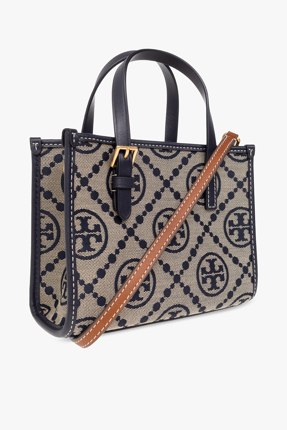 Tory Burch T Monogram Jacquard Mini Tote, Women's Fashion, Bags & Wallets,  Shoulder Bags on Carousell