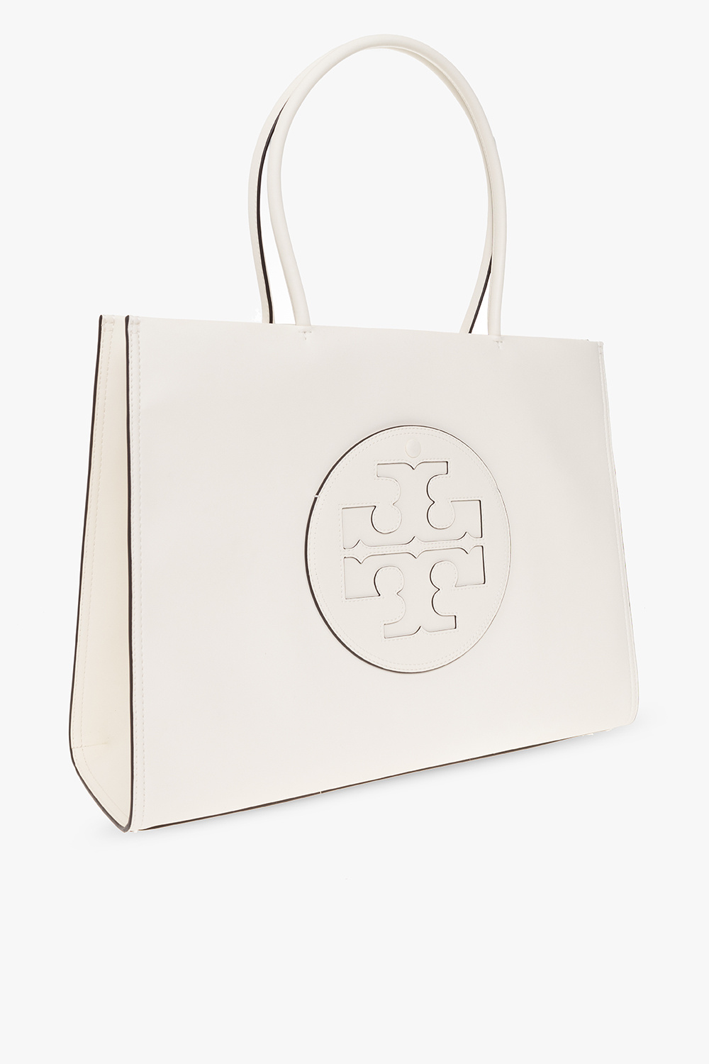 White 'Ella Bio Small' shopper bag Tory Burch - Vitkac France