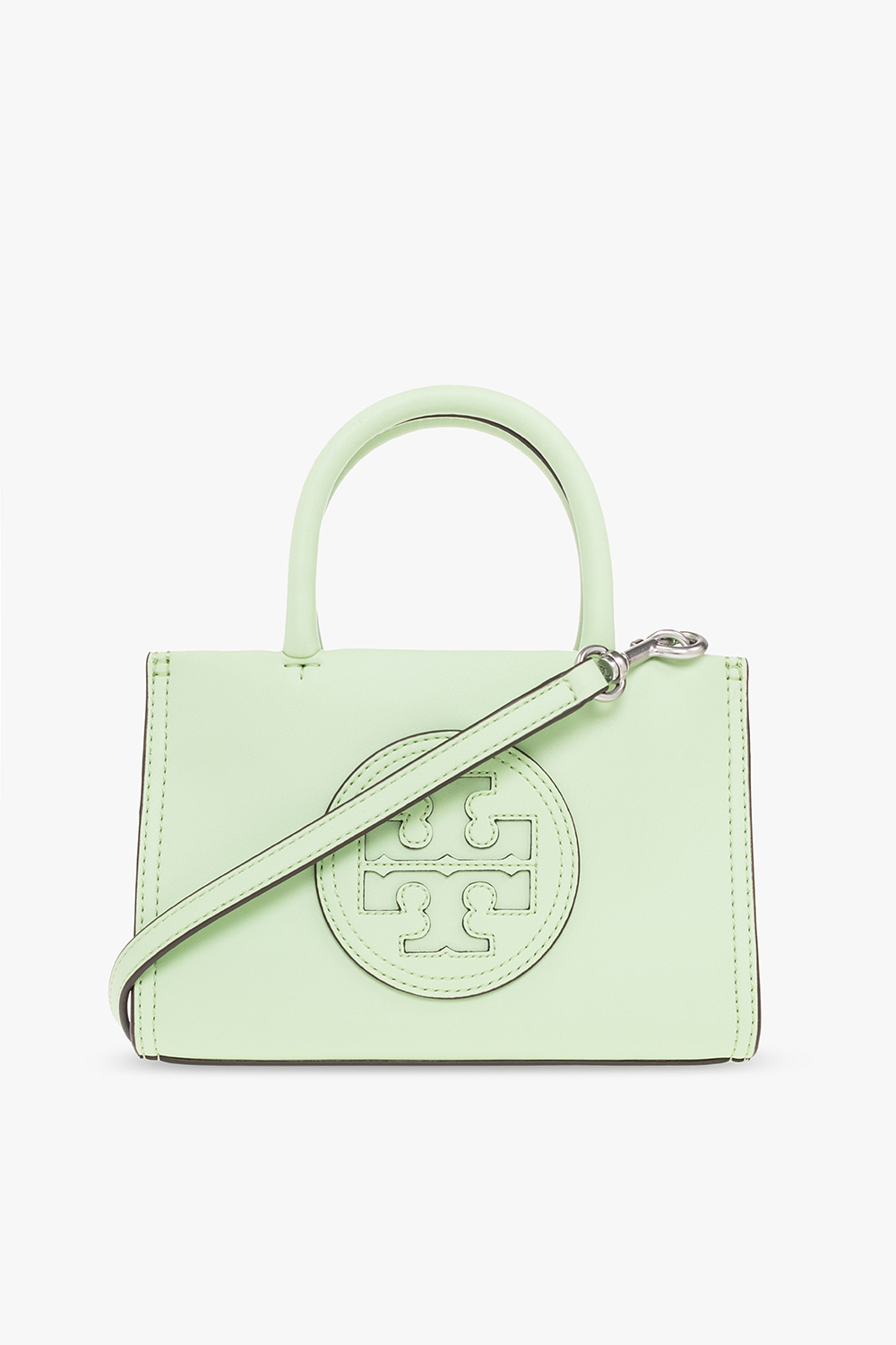 Small hand bag with logoed charm, Woman, Emporio Armani
