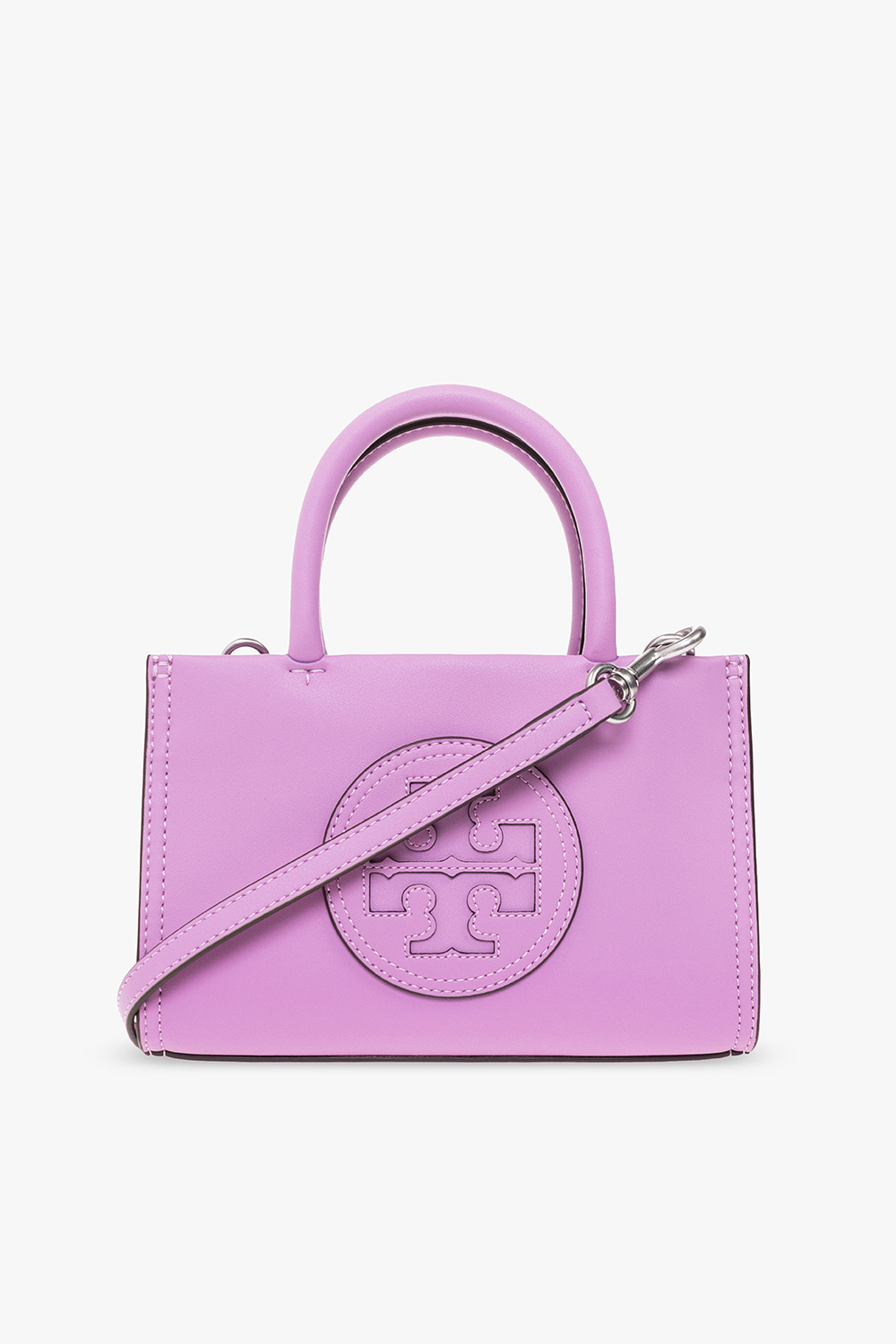 perforated leather crossbody bag - InteragencyboardShops Réunion - Purple  'Ella Bio Mini' shoulder bag Tory Burch