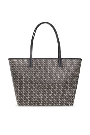 Tory Burch ‘Basketweave’ shopper blk bag
