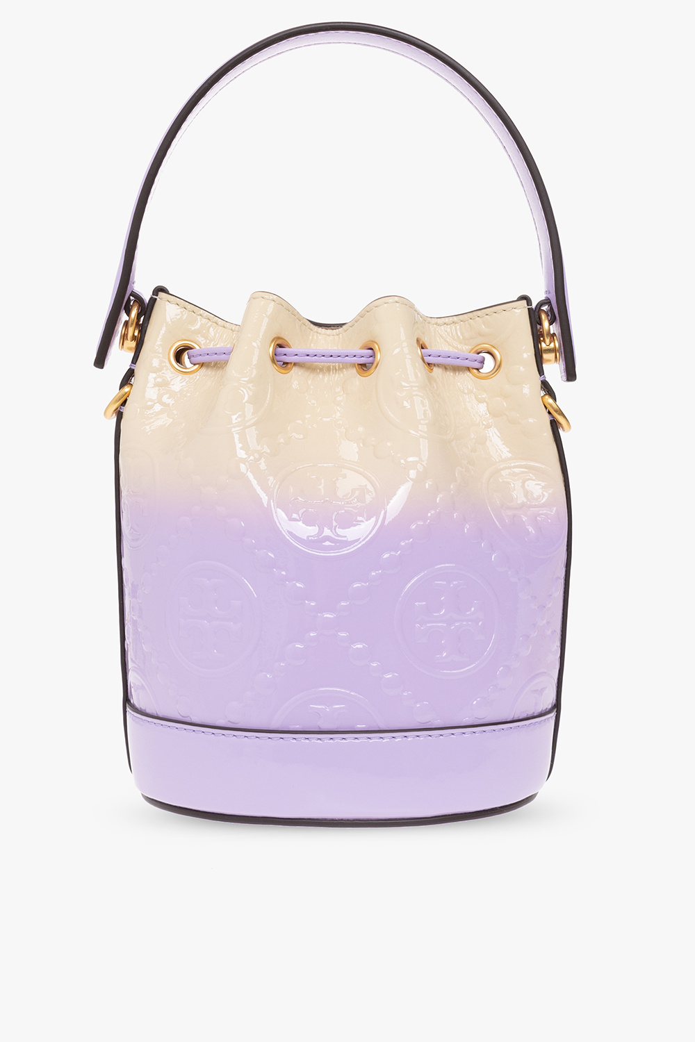 Tory Burch ‘T Monogram Mini’ Bucket Bag Women's Purple | Vitkac