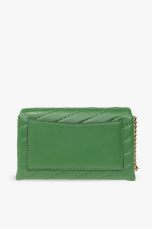 Tory Burch ‘Kira’ quilted wallet with strap